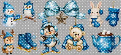 16oz Christmas-S  3359